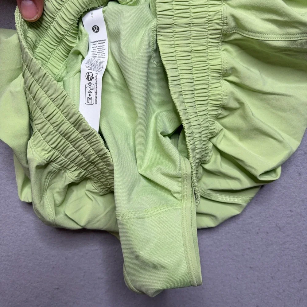 Lululemon Shorts Womens S Green Find Your Pace High-Rise 3
